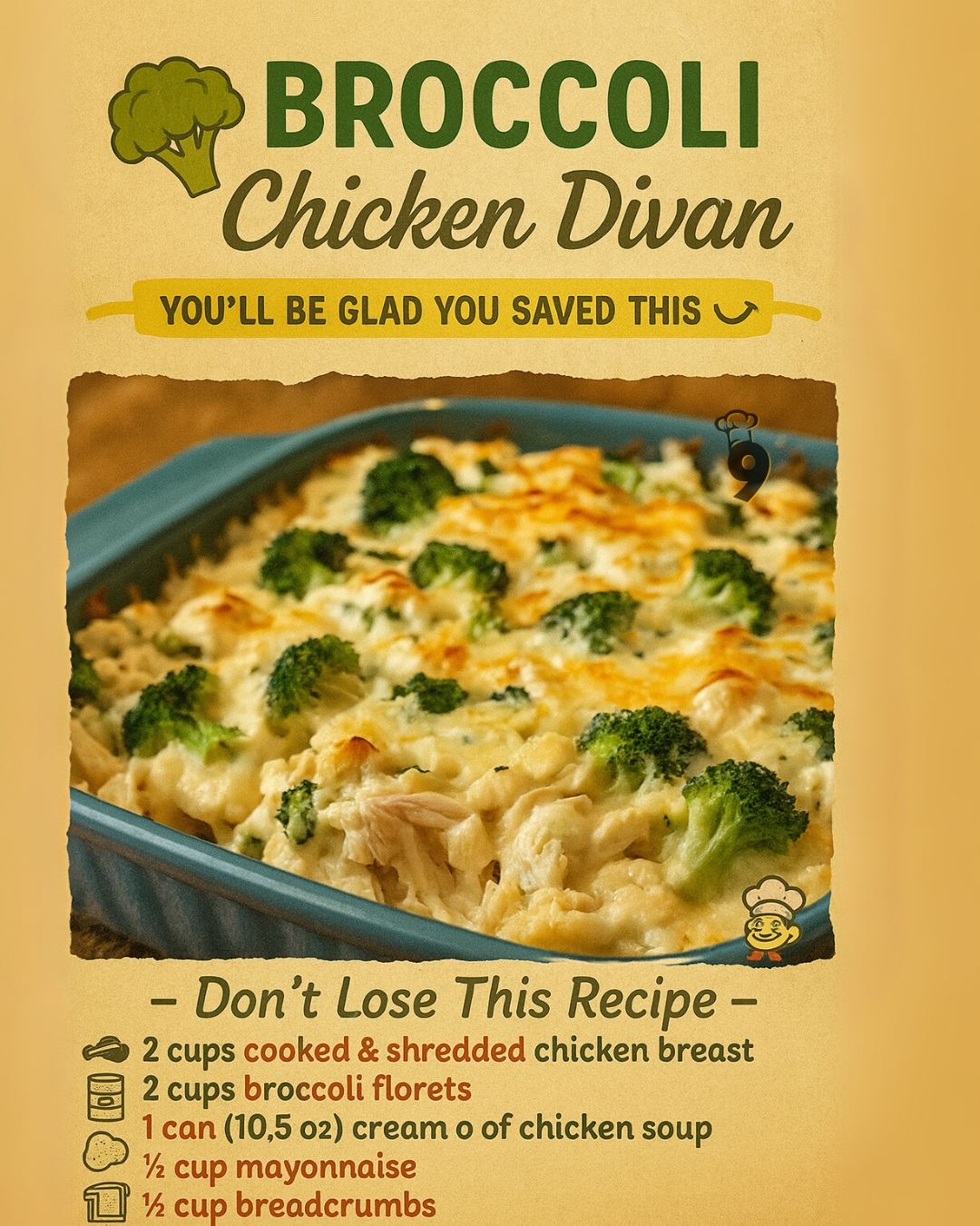 Broccoli Chicken Divan